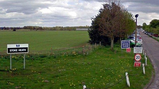 Entrance to Stoke Heath Prison