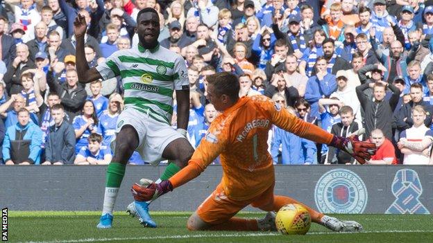 Odsonne Edouard slides Celtic in front