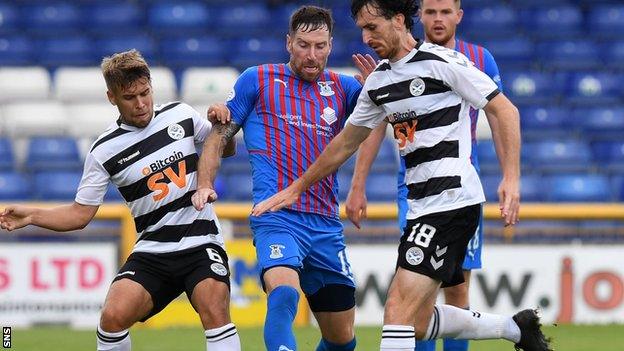 A depleted Ayr side lost 1-0 at Inverness CT last weekend