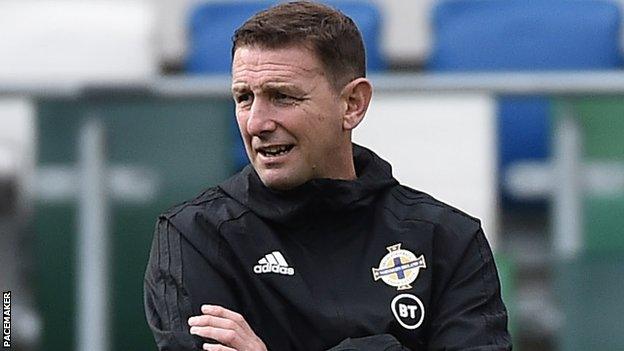 Ian Baraclough's Northern Ireland side face Slovakia next Thursday for a place at the Euro 2020 finals