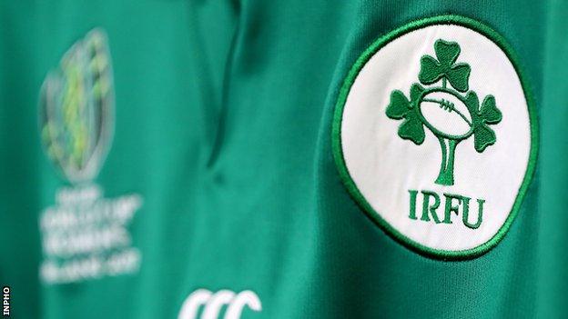 The IRFU badge