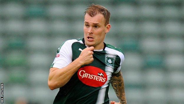 Gregg Wylde has made 11 appearances for Plymouth this season