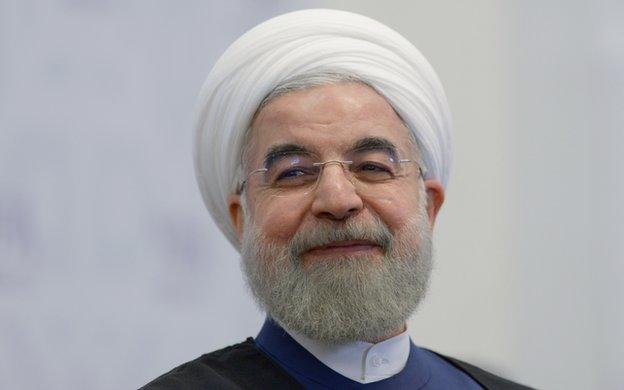 Iran's president Hassan Rouhani