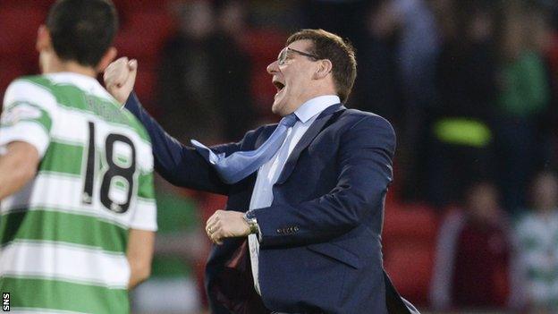 St Johnstone manager Tommy Wright