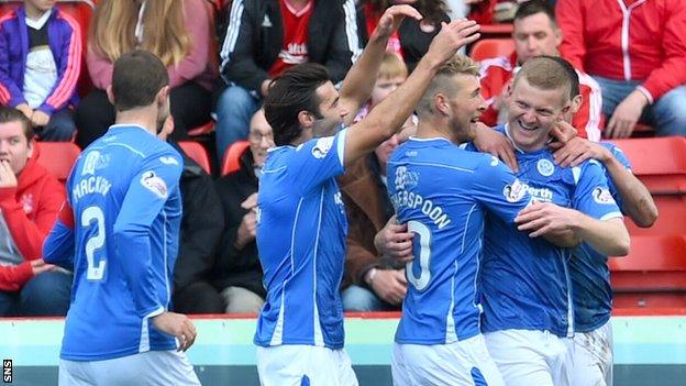 St Johnstone won emphatically at Pittodrie