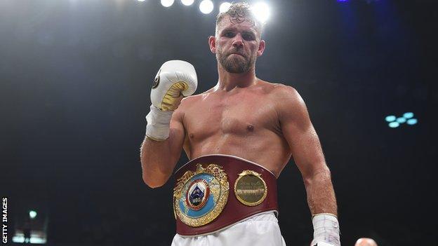 Boxer Billy Joe Saunders