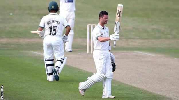 Worcestershire opener Jake Libby's 184 was a career-best score