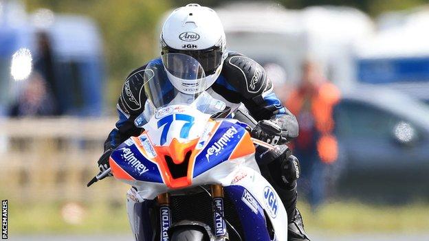 Hodson was an experienced rider, who was the reigning Manx GP Supertwins champion.