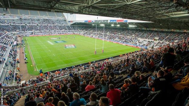 St James' Park at the Magic Weekend