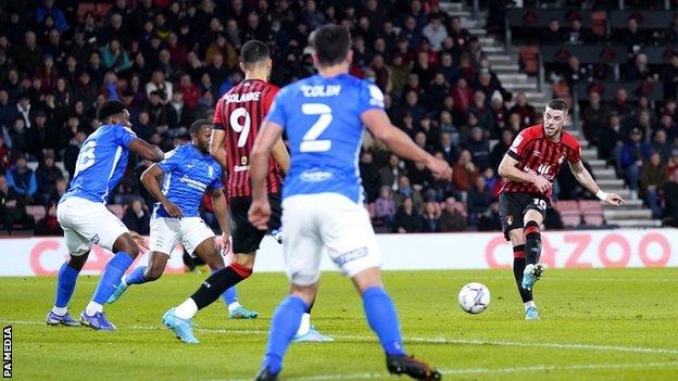 Ryan Christie's 17th-minute opener set Bournemouth on their way to only their fifth league win since October