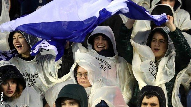 Fans at Murrayfield