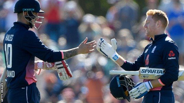 Alex Hales and Jonny Bairstow