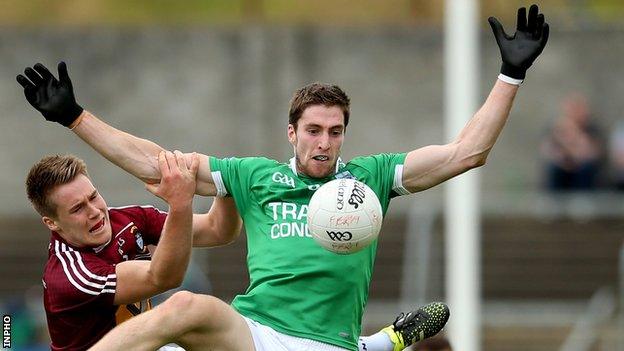 Eoin Donnelly battles with Westmeath's Paddy Holloway last weekend