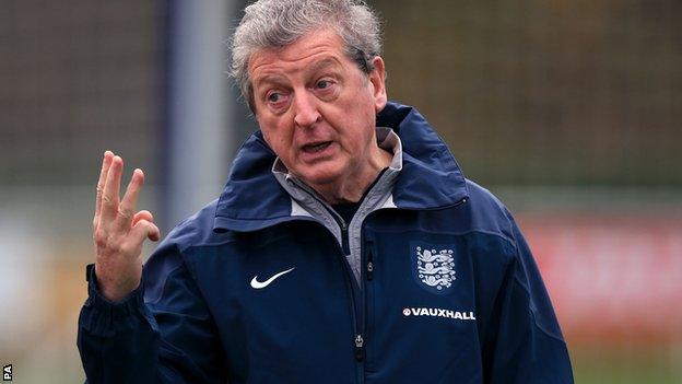 England manager Roy Hodgson