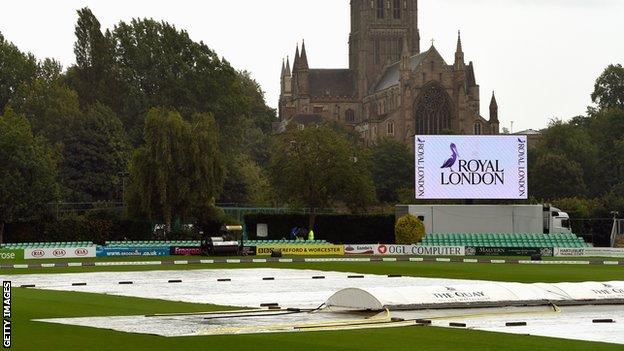 The covers are on at New Road