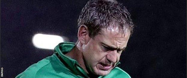 Tom Tierney stepped down immediately after Ireland's disappointing World Cup showing on home soil