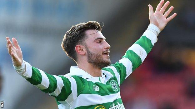 Celtic attacker Patrick Roberts