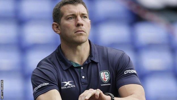 London Irish director of rugby Nick Kennedy