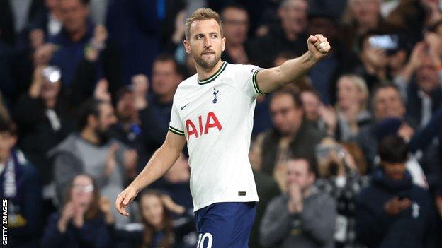 Harry Kane, Tottenham, Everton, celebration