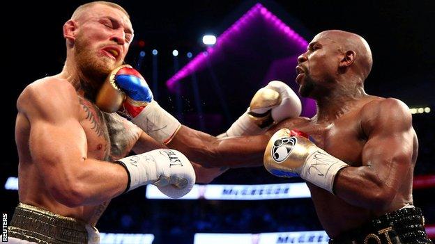 Floyd Mayweather and Conor McGregor