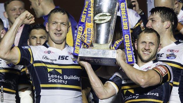 Danny McGuire and Rob Burrow