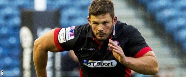 Ross Ford in action for Edinburgh