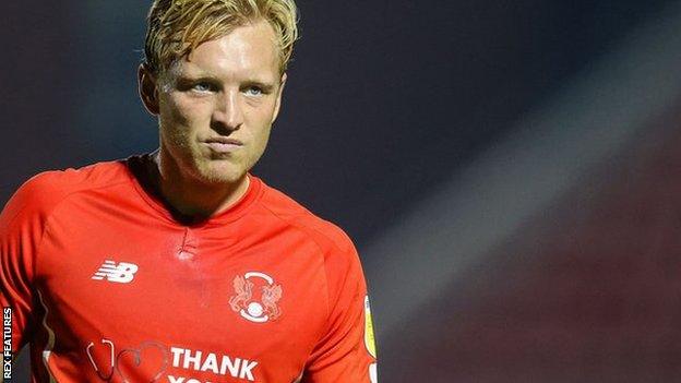 Josh Wright's first spell with Crawley was on loan from Millwall in 2014