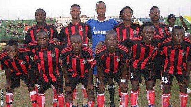 Sierra Leone domestic league champions, East End Lions