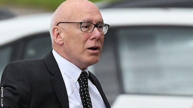 Former Derby County owner Mel Morris