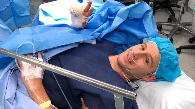 Jonathan Rea underwent surgery in Spain three weeks before the first round