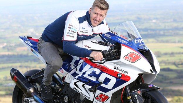 Ian Hutchinson will race on a Tyco BMW next year