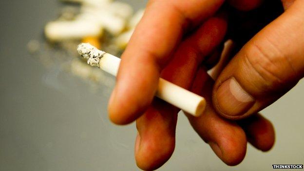 what are the long thin cigarettes called Packet of 