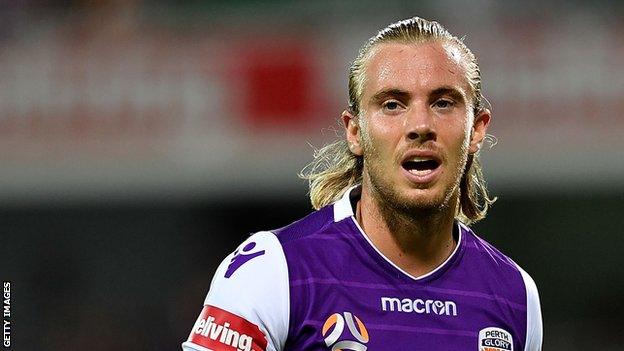 Joseph Mills made 22 A-League appearances for Perth Glory last season