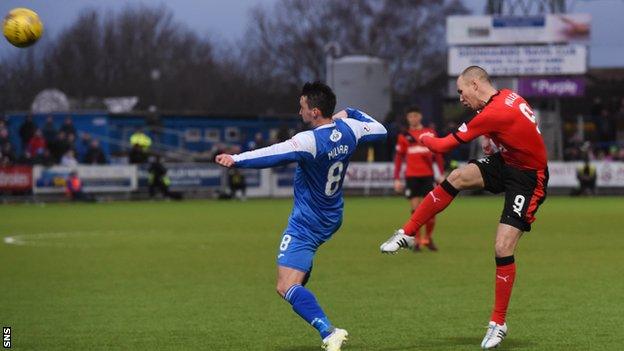 Kenny Miller shoots