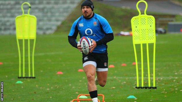 England wing Jack Nowell