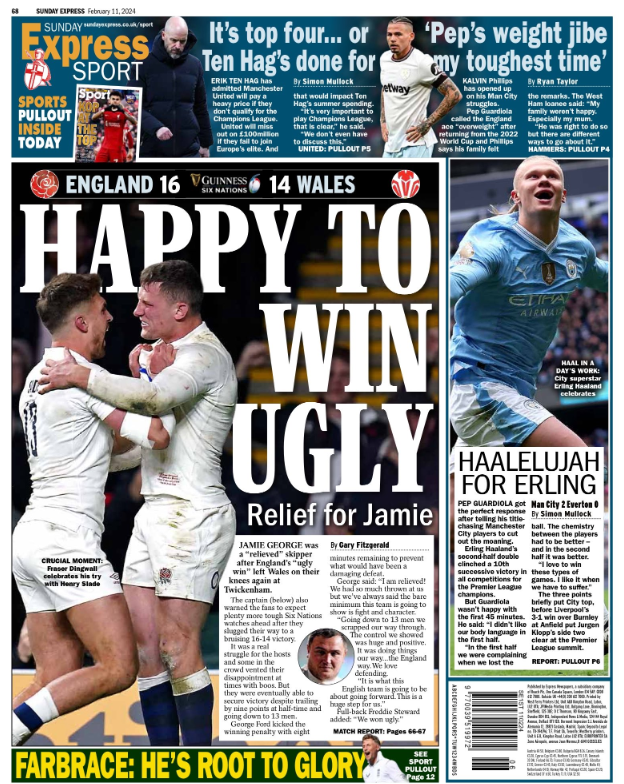 Express back page