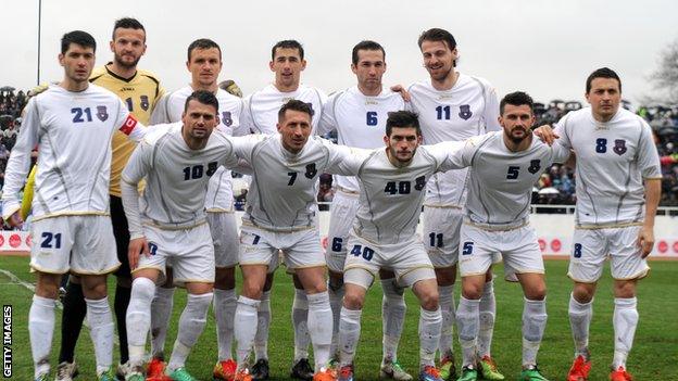 Kosovo line-up to face Haiti