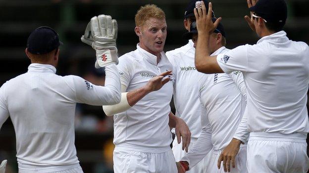 England celebrate