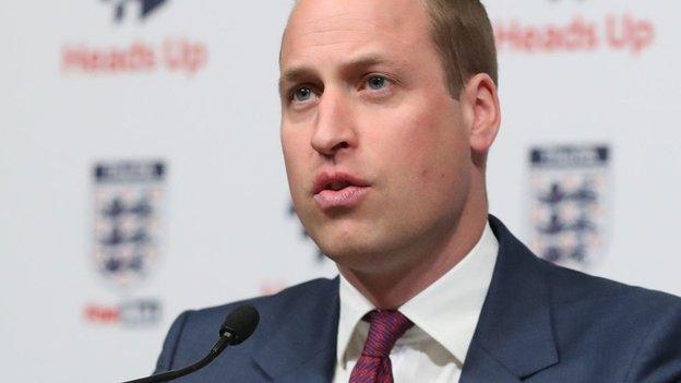 FA president the Duke of Cambridge