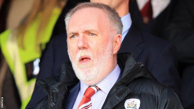 Barnsley owner Patrick Cryne