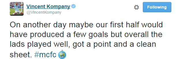 Vincent Kompany Twitter