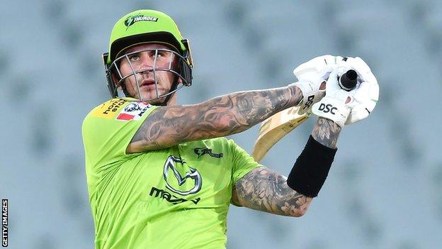 Alex Hales of Sydney Thunder