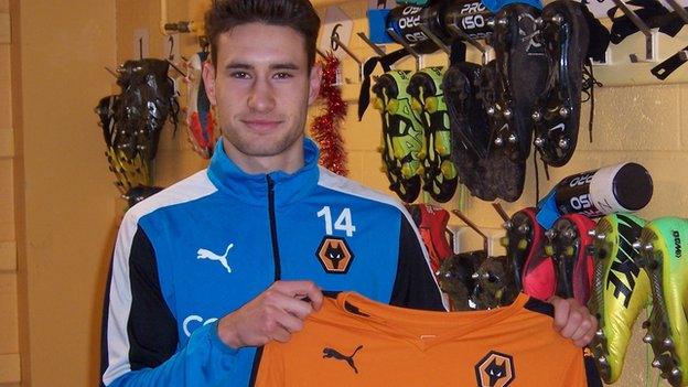 Will Randall, Wolves' January signing from Swindon Town