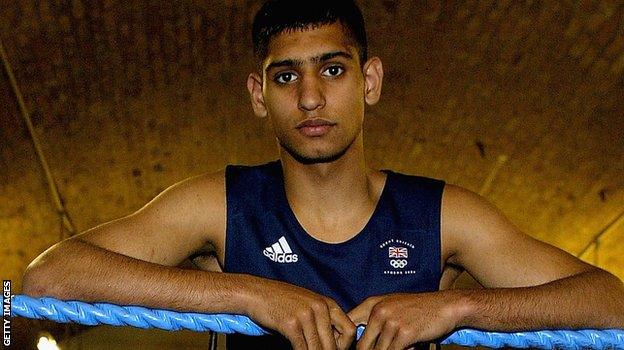 Amir Khan at 17