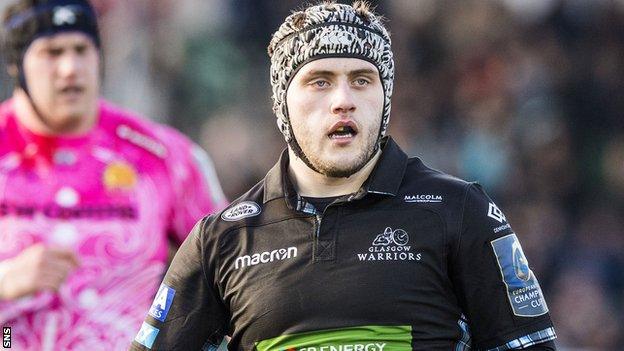 Glasgow Warriors hooker Grant Stewart