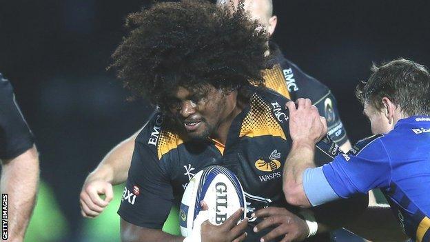 Wasps flanker Ashley Johnson