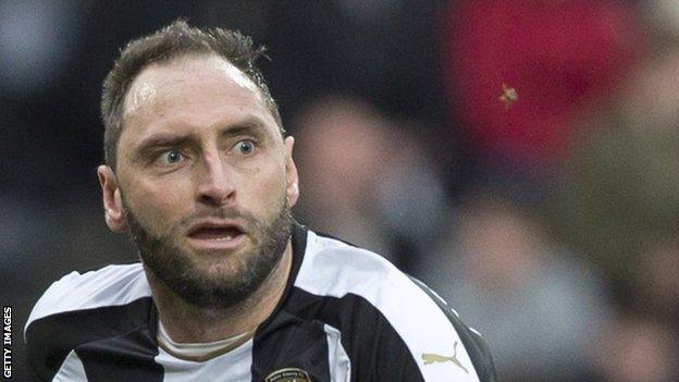 Nicky Hunt made 19 appearances for Notts County during 2017-18