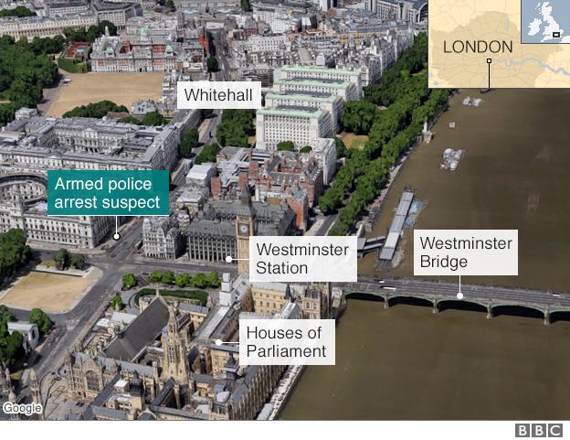 Westminster map