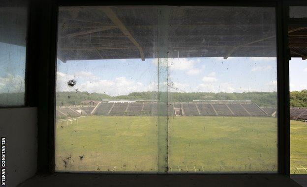 FC Olt's stadium in Scornicești