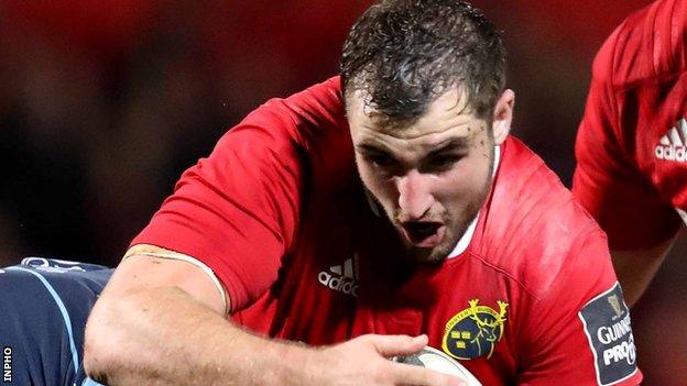 James Cronin has played 70 times for Munster since making his debut in 2013